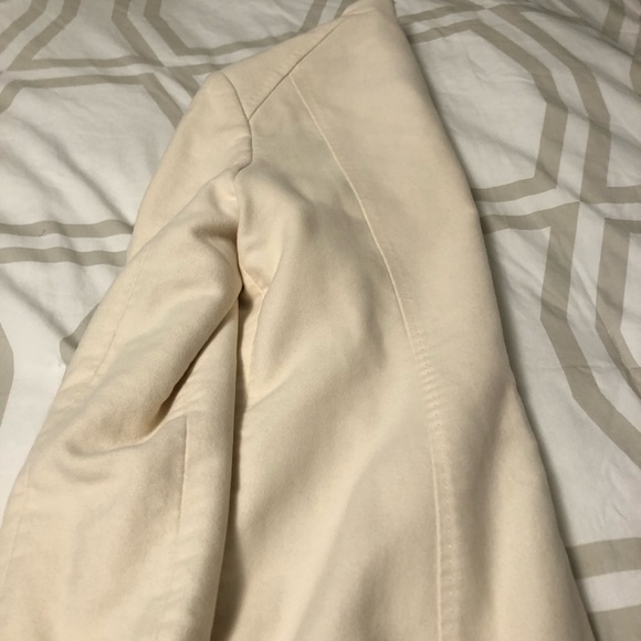 Next Women's Ivory Pea Coat - Picture 3 of 4